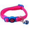 Obojok Magic Cat Nylon XS ružový 1x19-31cm Obojok Magic Cat Nylon XS ružový 1x19-31cm