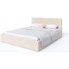 Wilsondo Čalúnená manželská posteľ s úložným priestorom Ingrit - krémová Rozmer: 140x200 Wilsondo Čalúnená manželská posteľ s úložným priestorom Ingrit - krémová Rozmer: 140x200
