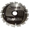 Makita B-33059 Pílový Kotúč SPECIALIZED B-33059 190 mm 16 zubov Drevo Makita B-33059 Pílový Kotúč SPECIALIZED B-33059 190 mm 16 zubov Drevo