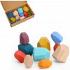TOOKY TOY Drevené balančné kamene, Edukačné hračky TH299 TOOKY TOY Drevené balančné kamene, Edukačné hračky TH299