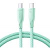 Joyroom SA34-CC3 60W USB Typ-C / USB Typ-C, 1m, zelený Joyroom SA34-CC3 60W USB Typ-C / USB Typ-C, 1m, zelený