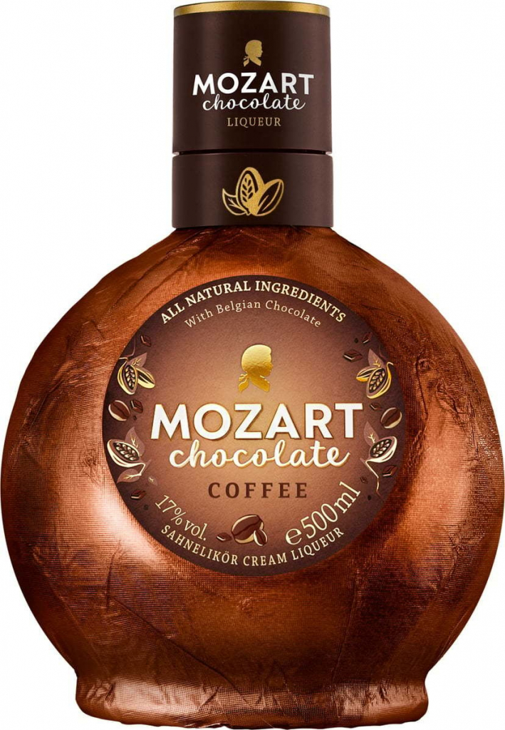 Mozart Chocolate Coffee 17% 0,5 l (čistá fľaša)