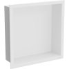 Mexen X-Wall-R vstavaná polica s golierom 30 x 30 cm, biela - 1920303010 Mexen X-Wall-R vstavaná polica s golierom 30 x 30 cm, biela - 1920303010
