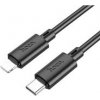 Data kabel HOCO X88 Gratifed, USB-C/Lightning (PD), PD20W, 1m, černá Data kabel HOCO X88 Gratifed, USB-C/Lightning (PD), PD20W, 1m, černá