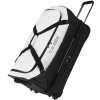Travelite Basics Wheeled Duffle exp. Black/white 119 L Travelite Basics Wheeled Duffle exp. Black/white 119 L