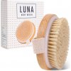 Sister Young LUNA Kefa na suché alebo mokré masáže tela s prírodnými štetinami Sister Young LUNA Kefa na suché alebo mokré masáže tela s prírodnými štetinami