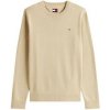 Tommy Hilfiger svetre TJM SLIM ESS SWEATER DM0DM21787 béžová