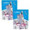 Cat Sand Levanduľa silikónová podstielka pre mačky 2x3,8l Cat Sand Levanduľa silikónová podstielka pre mačky 2x3,8l