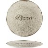G. Benedikt Tanier na pizzu BASIC 32 cm, dekor Rustic olive + logo Pizza