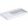Geberit ONE - Umývadlo 900x480x142 mm, skrytý prepad, s otvorom na batériu, vodorovný odtok, KeraTect, biela 505.043.00.1 Geberit ONE - Umývadlo 900x480x142 mm, skrytý prepad, s otvorom na batériu, vodorovný odtok, KeraTect, biela 505.043.00.1