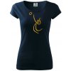 Volejbal zlatá - Dámske tričko Pure - XS ( Tmavomodrá (veľmi tmavá - skoro čierna) ) Volejbal zlatá - Dámske tričko Pure - XS ( Tmavomodrá (veľmi tmavá - skoro čierna) )