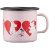 Muurla Hrnček Moomin Heart 0,25l, smalt / ružový Muurla Hrnček Moomin Heart 0,25l, smalt / ružový