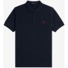 Fred Perry Polokošele s krátkym rukávom PLAIN SHIRT Modrá Fred Perry Polokošele s krátkym rukávom PLAIN SHIRT Modrá