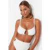 Trendyol Ecru Bralette korálkový doplnok bikiny top biela 42 Trendyol 8683048116449 Trendyol Ecru Bralette korálkový doplnok bikiny top biela 42 Trendyol 8683048116449
