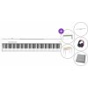 Roland FP 30X WH Deluxe SET Digitálne stage piano White Roland FP 30X WH Deluxe SET Digitálne stage piano White