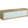 Eoshop Komoda Kypr D4K, bílá / dub artisan, lamino Eoshop Komoda Kypr D4K, bílá / dub artisan, lamino