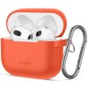 KRYT TECH-PROTECT SILICONE HOOK APPLE AIRPODS 3 NEON ORANGE KRYT TECH-PROTECT SILICONE HOOK APPLE AIRPODS 3 NEON ORANGE