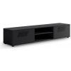 Wilsondo Široký TV stolík Maxione - čierna Wilsondo Široký TV stolík Maxione - čierna