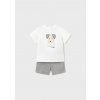 Set - tričko s potlačou a kraťasy Mayoral - 2501252035 Veľkosť: 98 Set - tričko s potlačou a kraťasy Mayoral - 2501252035 Veľkosť: 98