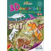 Helma 365 3D Omaľovánky Dinosaurí svet II. Helma 365 3D Omaľovánky Dinosaurí svet II.