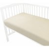 Mušelínové prestieradlo postieľky 60 x 120 NATURE double - béžové Baby Nellys Mušelínové prestieradlo postieľky 60 x 120 NATURE double - béžové Baby Nellys