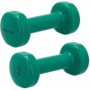 Spokey SHAPE IV činky 2x2 kg - zelená Spokey SHAPE IV činky 2x2 kg - zelená