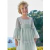 Abel & Lula dievčenské čipkované vyšívané tylové šaty 5036 - 55 Velikost: 104 Družička Abel & Lula dievčenské čipkované vyšívané tylové šaty 5036 - 55 Velikost: 104 Družička