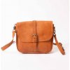 Kožená crossbody kabelka hnedá Kenitra Berber Kožená crossbody kabelka hnedá Kenitra Berber