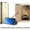 Otváracie Púzdro Luxria Clear View pre Huawei - Zlaté pre Huawei: P9 Otváracie Púzdro Luxria Clear View pre Huawei - Zlaté pre Huawei: P9