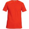 Červa tričko Teesta s krátkym rukávom červené