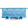 Adaptér na DIN lištu WAGO 221-510/000-006 pre WAGO 221 2x, 3x, 5x 6mm2 , modrý Adaptér na DIN lištu WAGO 221-510/000-006 pre WAGO 221 2x, 3x, 5x 6mm2 , modrý