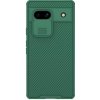 Pevné polykarbonátové puzdro NILLKIN CamShield Pro s ochranou fotoaparátu Google Pixel 7a Green Pevné polykarbonátové puzdro NILLKIN CamShield Pro s ochranou fotoaparátu Google Pixel 7a Green
