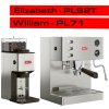 Lelit Elizabeth PL92T V3 + William PL71 Lelit Elizabeth PL92T V3 + William PL71