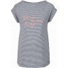 Bellybutton Maternity dámske tehotenské tričko s pásikmi šedé