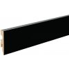 Cezar LAKOVANÁ MDF PODLAHOVÁ LIŠTA - V = 60 mm Vzhľad: LACQUERED black, Rozmery: 82x13 mm Cezar LAKOVANÁ MDF PODLAHOVÁ LIŠTA - V = 60 mm Vzhľad: LACQUERED black, Rozmery: 82x13 mm
