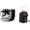 Rocket Espresso Bicocca, black + Ascaso H64, black Rocket Espresso Bicocca, black + Ascaso H64, black