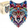 Kruzzel 24552 Drevené puzzle vlk, 170 ks Kruzzel 24552 Drevené puzzle vlk, 170 ks