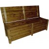 Úložný box na hračky 120cm Farba: Hnedá Úložný box na hračky 120cm Farba: Hnedá