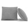 Sada dvoch vankúšov Luxury svetlosivá (2 ks) Sada dvoch vankúšov Luxury svetlosivá (2 ks)