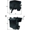 Palivový filter MAHLE KL 431D Palivový filter MAHLE KL 431D