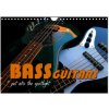 BASS GUITARS put into the spotlight Wall DIN A4 landscape, CALVENDO 12 Month Wall 2026