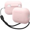 Elago Airpods Pro 2 Silicone Case with Nylon Lanyard EAPP2SC-OR-ROSTR-LPK