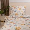 Takoy Bavlnené obliečky 140x200 set detské kvety na béžovej-HT-00820 | 140x200 cm, 70x90 cm set Takoy Bavlnené obliečky 140x200 set detské kvety na béžovej-HT-00820 | 140x200 cm, 70x90 cm set