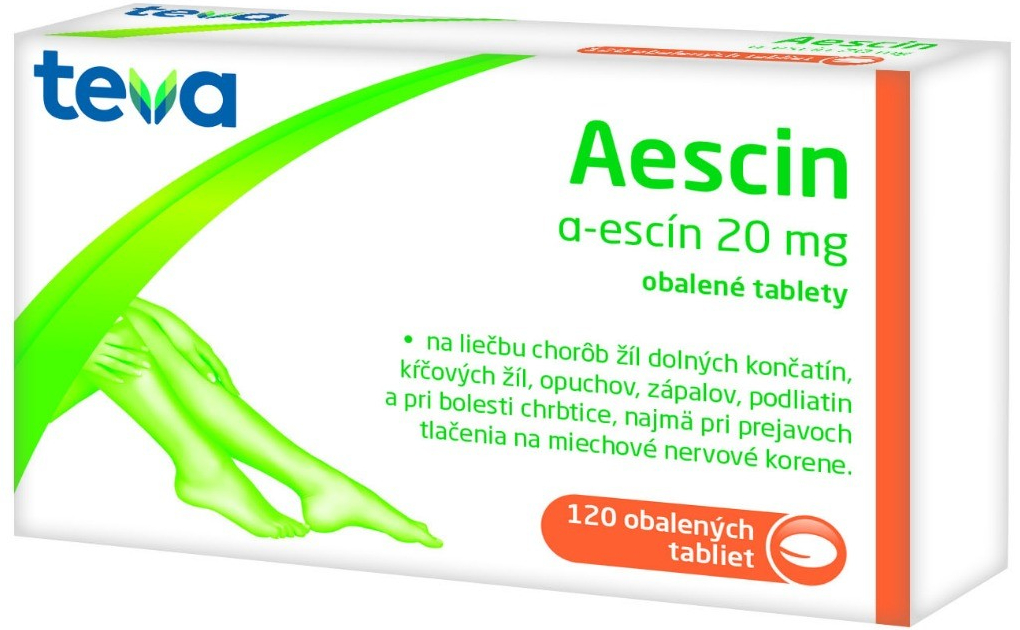 Aescin tbl.obd. 120 x 20 mg