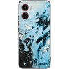 Picasee silikónový čierny obal pre Motorola Moto G05 - Organic blue Picasee silikónový čierny obal pre Motorola Moto G05 - Organic blue