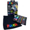 UNI Posca PC-5M Popisovač, sada 6 ks - s bavlneným vreckom UNI Posca PC-5M Popisovač, sada 6 ks - s bavlneným vreckom
