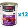 ANIMONDA GranCarno hovädzie/jahňacie 12 x 400 g ANIMONDA GranCarno hovädzie/jahňacie 12 x 400 g