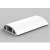 Podlahová oblá lišta biela 50x11mm 1ks=2m LO 50_HD KOPOS Podlahová oblá lišta biela 50x11mm 1ks=2m LO 50_HD KOPOS