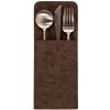 Púzdro obal na príbor Truman – kávové (coffee), 25 × 10 cm Púzdro obal na príbor Truman – kávové (coffee), 25 × 10 cm