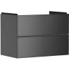 Hansgrohe Xevolos E Umývadlová skrinka 78x58x48 cm, 2 zásuvky, matná sivá/metalická sivá 54180770-HG Hansgrohe Xevolos E Umývadlová skrinka 78x58x48 cm, 2 zásuvky, matná sivá/metalická sivá 54180770-HG